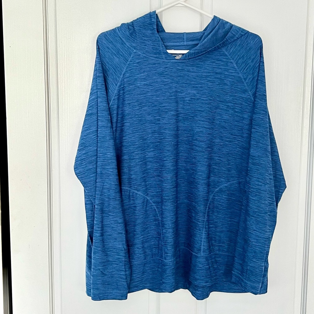 Eddie Bauer quick dry hoodie with pockets size XL XXL